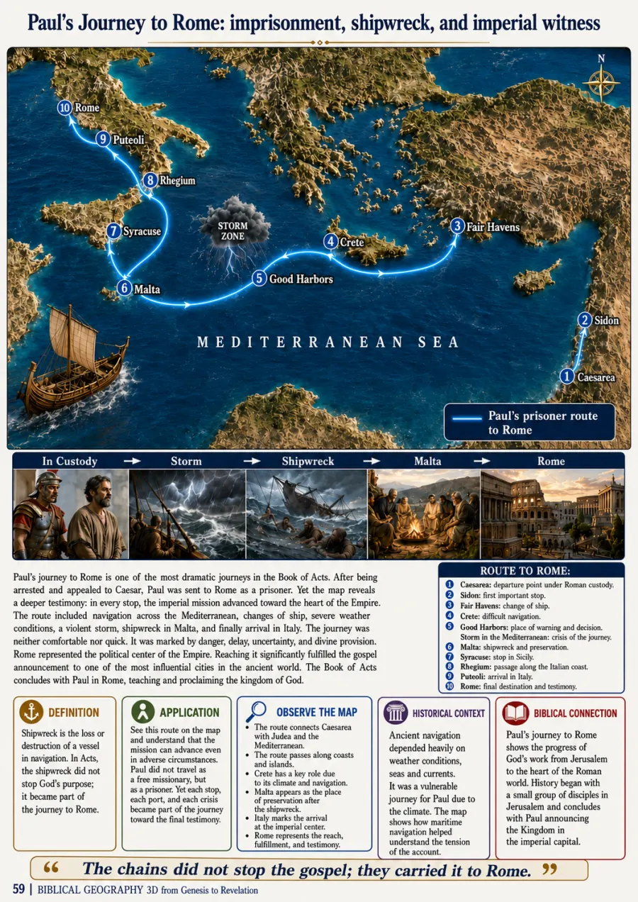 Preview: Paul's journey to Rome