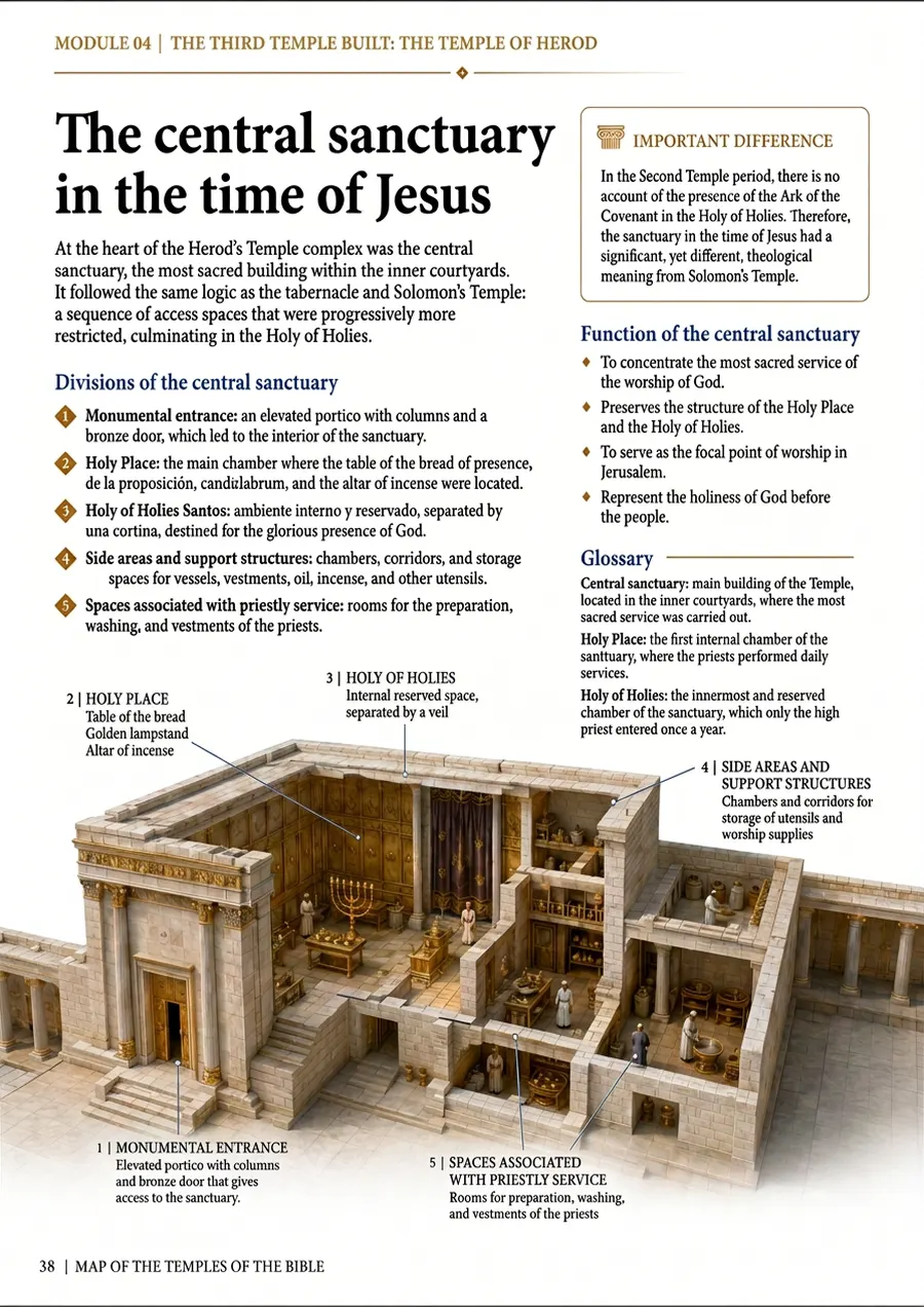 Preview: The central sanctuary in the time of Jesus