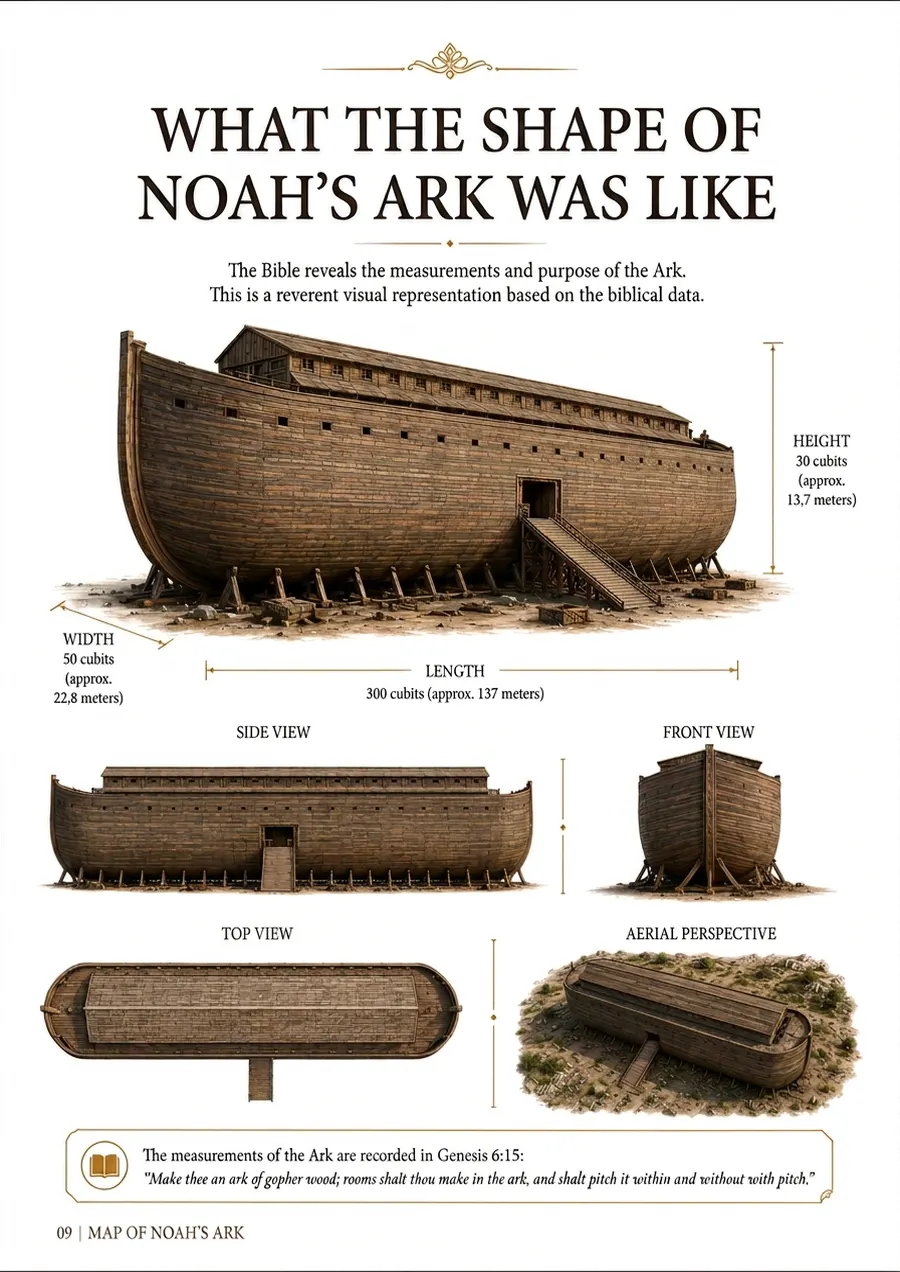 Preview: What the shape of Noah's Ark was like
